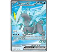 Kyurem ex 157/086 Carte Pokémon ultra rare | Ensemble de boulons noirs | Série Pokémon Scarlet & Violet | Authentifiée Titan