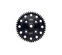 KYX Engrenage droit de transmission en acier trempé de course 50T Plaque Diff Mises à niveau Accessoires pour 1/7 1/8 RC Crawler Car Arrma Karton Fireteam Mojave