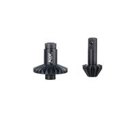 KYX Ensemble de pignons avant et arrière en acier dur pour voiture 1/18 RC Crawler Traxxas TRX4M