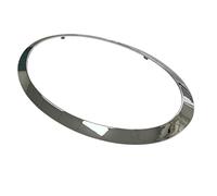 KYYET de garniture anneau de phare chromée compatible avec Mini Cooper 2014-2019 F55 F56 F57 (côté gauche)