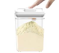 KYYGKY Boîtes de Conservation Hermétiques, 2300ml Distributeur Lait en Poudre, Boite Farine Hermetique, Boite Cereales Hermetique, Boite de Rangement Cuisine avec Couvercle pour Riz Sucre Aliments