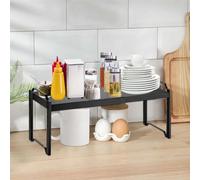 KYYGKY Étagère en Métal Extensible 35 à 55 cm pour Cuisine, Rangement de Comptoir et Salle de Bain
