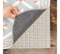 KYYGKY sous Tapis Antidérapant, 200 x 200 cm Tapis antidérapant en Caoutchouc PVC antidérapant Antidérapante pour Tapis Anti Glisse Tapis Moquette Tapis stoppeur Protection de Tapis antidérapante