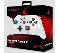 Nintendo Switch Kyzar Switch Pro Controller - White Game NEUF