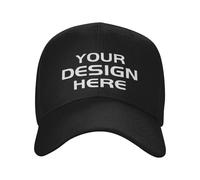KYZMZ Casquette de Baseball personnalisée - Chapeau sur Mesure. Concevez Votre Propre Chapeau. Ajoutez Un Logo/Texte/Photo. Chapeau sur Mesure pour Hommes et Femmes.