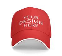 KYZMZ Casquette de Baseball personnalisée - Chapeau sur Mesure. Concevez Votre Propre Chapeau. Ajoutez Un Logo/Texte/Photo. Chapeau sur Mesure pour Hommes et Femmes.