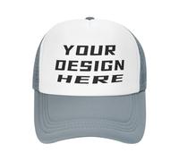 KYZMZBulk Custom Hats Custom Trucker Hat Add Your Logo Picture Text Custom Baseball Cap