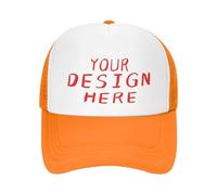 KYZMZC Custom Hat Add Your Text Custom Logo Hat Adjustable Baseball Caps for Men Women Basic Custom Trucker Hat Unisex Adult