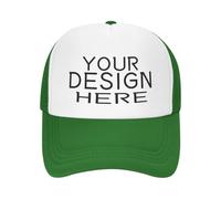 KYZMZC Custom Hat Add Your Text Custom Logo Hat Adjustable Baseball Caps for Men Women Basic Custom Trucker Hat Unisex Adult