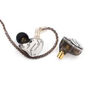 KZ Acoustics ZS10 Pro avec microphone. ?couteurs intra-auriculaires noirs 3 5mm, ?couteurs