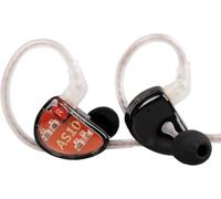 Kz As10 Écouteurs 5 Armature Équilibrée Pure 5Ba Hifi Moniteur D'Oreille Avec Câble De Remplacement 2 Broches (Sans Micro, Noir)