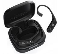 KZ AZ09Pro Bluetooth V5.2 aptX/TWS + crochet pour écouteurs avec support micro/40 heures de lecture et contrôle par application pour connecteur standard 0,75/0,78 mm 2 broches (broche C, noir)