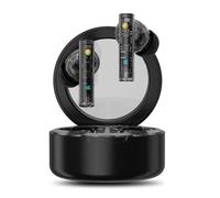 KZ Carol TWS Bluetooth 5.3, Écouteur 6 Micro, Suppression Active du Bruit, Véritable Sans Fil, Étanche, Stéréo HiFi ¿ Noir