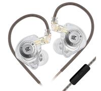 KZ-Écouteurs EDX PRO X Dynamic Drive,HIFI Bass Music Earbud,dehors Noise Cancelling Médiateur set,ZSTX Zmersible PRO ZAS EDA ZVX - Type Clear MIC