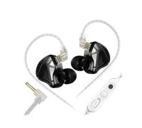 KZ Écouteurs Intra-Auriculaires Filaires Axas Gaming avec Mic pour PS4, pour PS5, pour et PC Isolation Phonique et Faible Latence Compatibles