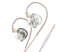 KZ EDS Écouteurs Dynamiques HIFI DJ Moniteur Dans L'oreille Écouteurs Intra-auriculaires Sport Antibruit Casque En Métal KZ ZEX ZSN EDX PRO DQ6S ZES-Clear MIC