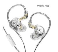 KZ EDX PRO Écouteurs 10mm Double Circuit Magnétique Entraînement Dynamique HIFI Basse Écouteurs Sport Casque Antibruit ZSN PRO ZSTX ZEX PR-Clear MIC