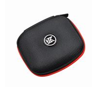 KZ - sac de rangement pour écouteurs compatibles Bluetooth, boîte carrée pour écouteurs, étui de protection pour écouteurs de voyage, accessoires noir argent White