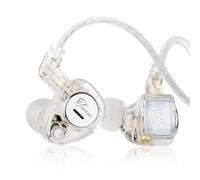 KZ Taurus Écouteurs intra-auriculaires de jeu horizontaux 2DD filaires IEM avec suppression du bruit, localisation du son pour chanteurs, musiciens, audiophiles