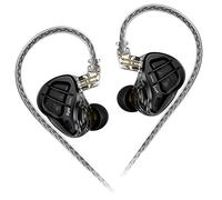 KZ ZAR Écouteurs Intra-Auriculaires 7B 1DD Hybrides 8 Pilotes HiFi Basse Isolation du Bruit, Clarté dans Toutes Les fréquences Son stéréo Confortable pour ingénieurs Audio, Musiciens (sans Micro)
