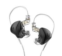 KZ ZEX HIFI Écouteurs Static Dynamic Drive Hybrid Bass Earbud Sport Casque antibruit KZ EDX PRO ZSN PRO ZS10PRO EDS-Black NO MIC