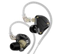 KZ ZS10 Pro 2 HIFI métal écouteur dans l'oreille basse écouteurs 4 niveaux commutateur de réglage casque 2PIN câble ZAS ZSX ZSNPRO AS16PRO ZS10PRO 2 black no mic