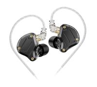 KZ ZS10 PRO Casque de surveillance auriculaire de 5,1 cm avec interrupteur de réglage à 4 niveaux, écouteurs de jeu hybrides 1DD + 4BA, écouteurs HiFi audiophile IEM, son de qualité studio pour