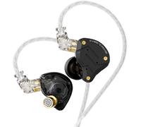 Kz Zs10 Pro Ecouteurs Filaires Hybrides 4Ba+1Dd Ecouteurs Gaming Multi-Driver Iem Gaming Avec Câble Détachable Prise 3.5Mm Et 4 Paires D'Embouts En Silicone Pour Chanteurs, Batteurs