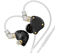 Kz Zs10 Pro Écouteurs Gaming Filaires Ecouteurs Intra-Auriculaires Hybrides 4Ba+1Dd Iem Hifi Avec Micro Câble Ofc Détachable 2 Pins Jack 3,5Mm Pour Chanteurs