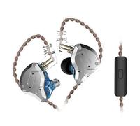 KZ ZS10 Pro Écouteurs intra-auriculaires filaires 3,5 mm 1DD + 4BA Écouteurs hybrides HiFi pour musique et sport 2 broches