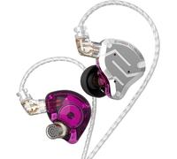 Kz Zs10 Pro Iem 1Dd 4Ba Ecouteurs Gaming Hybrides Écouteurs Filaires Pour Musiciens In Ear Monitors Avec Câble Détachable 2 Broches Jack 3,5Mm Coque Métallique