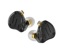 KZ ZS10 PRO X Écouteurs intra-auriculaires pour moniteur, écouteurs IEM à pilote hybride 4BA+1DD, écouteurs de jeu HiFi filaires en métal, pour chanteurs, basses, batteurs, guitaristes, musiciens, DJ