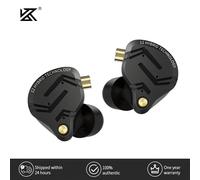 KZ ZS12 PRO X écouteurs en métal 1DD + 5BA hybride HIFI basse dans l'oreille moniteur casque musique Sport suppression de bruit casque nouvelle arrivée Black tuning no mic