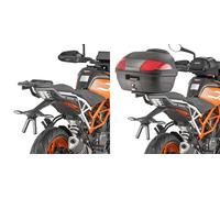PORTE-BAGAGES CENTRAL KTM DUKE 125-390 (17) (SANS PLAQUE)