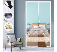 KZhanmy Moustiquaire Porte Fenetre Magnetique,La Porte Moustiquaire MagnéTique FerméE Automatique Peut êTre UtiliséE pour Les Portes ExtéRieures, Les Portes De Balcon