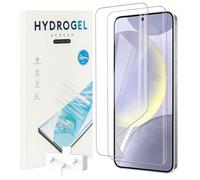 KZIOACSH [2 Pièces] Protection Écran pour Samsung Galaxy S25/Galaxy S24,[Pas de Verre] Pas de Bulles, Facile à Installer HD Clair,Transparent TPU Film Protection pour Samsung Galaxy S25/Galaxy S24