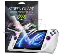 KZIOACSH [3 Pièces] Protection Écran Compatible avec Asus ROG Ally/MSI Claw,[Pas de verre] Pas de bulles, Facile à Installer HD Clair,Transparent TPU Film Protection pour Asus ROG Ally/MSI Claw