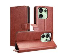 KZIOACSH Coque pour UMIDIGI G9 5G/G9C/G9T/G9A,Housse en Flip Case Magnetique de avec Stand Pliant et Support Coque pour UMIDIGI G9 5G/G9C/G9T/G9A,Marron