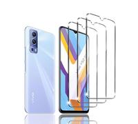 Kziwii 3 pièces Verre trempé Compatible avec Vivo Y52 5G Film Protection Écran, Anti Rayures, Ultra Claire, sans Bulles, Dureté 9H Glass, pour Vivo Y52 5G