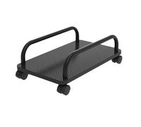 KZKZK Support de Tour d'ordinateur Mobile, Support PC, avec roulettes roulantes, Support d'ordinateur for Tour de Bureau, Convient à la Plupart des Accessoires de Bureau de Jeu PC(Black)
