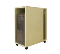 KZKZK Support de Tour hôte PC Mobile Double Couche, Support de Rangement for Armoire hôte d'ordinateur, s'applique à la Chambre d'étude de Bureau, Peut Supporter 50 Kg(Color3)