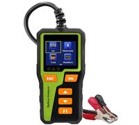 Kznifmk 1 Pièce BT-30 Testeur de Batterie Testeur de Charge Testeur de Batterie de Voiture Noir & Vert ABS Numérique Analyseur de Batterie de Voiture pour la Plupart des Batteries