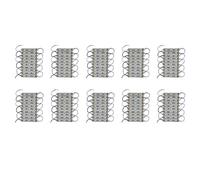 Kznifmk 100Pcs 5050 SMD 3 LED Module LED Strip String Light étanche DC 12V Cool Blanc