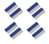 Kznifmk 120 Pièces 60 Degrés pour Traceur de Coupe Lame de Vinyle Lame de Coupe pour Machine Fraisage Outil de Sculpture