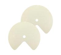 Kznifmk 2 Pièces Doublure D'Étagère Cercle Doublures de Cuisine Doublures D'Armoires de Cuisine Tapis Antidérapants pour Réfrigérateur