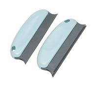 Kznifmk 2 PièCes SéRies Bleu Clair Chiffon à Brosse Collante Brosse pour Enlever Les Peluches pour Bureau Voiture PoussièRe RéUtilisable ÉPilateur