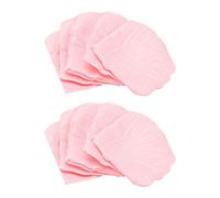 Kznifmk 200Pcs Petales de Roses Artificielles Fleurs pour Decoration de Mariage - Rose Clair