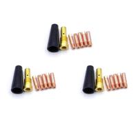 Kznifmk 21 PièCes/Ensemble Embouts de Buse Sans Gaz pour FC90 Alimentation en Fourré 0.8Mm FC90 MIG Outils de Soudage