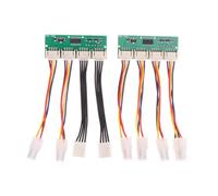 Kznifmk 2PCS S19 S21 Fan Spoofer Dummer 12V 4Pin Fan Simulator Émulateur Spécial pour S21 S19kpro T21 KS5 KS5pro