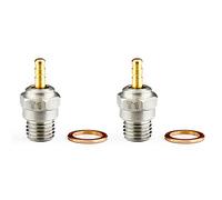 Kznifmk 2X Bougie de Préchauffage 70117 pour Pièces de Moteur Nitro à étincelles Chaudes T1 N3 N4 Remplacer OS 8 pour Redcat 1/8 1/10 Voiture Télécommandée